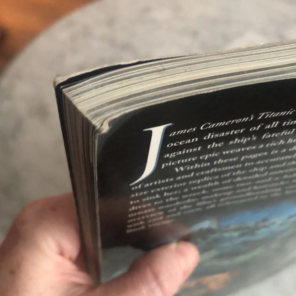 James Cameron’s Titanic Coffee Table Book 90’s